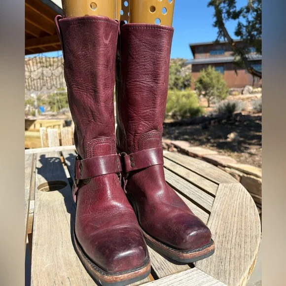 Frye 12R Harness Boots - Picture 8 of 14